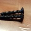 Yugo and other AK Recoil Pad / Butt Plate Screws - Black Stainless Slotted (per pair)