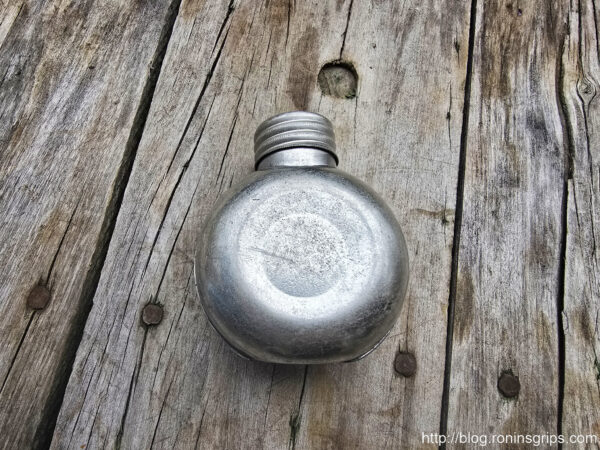 Oil Bottle - Single Cell - Eastern European, Surplus, Cleaned - Image 2
