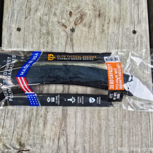 ETS Polymer 30 Round Magazines for MP5-type Weapons, Translucent Smoke, New In Bag