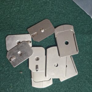 MecGar Para Magazine Locking & Base Plates 4 Pack - Nickel