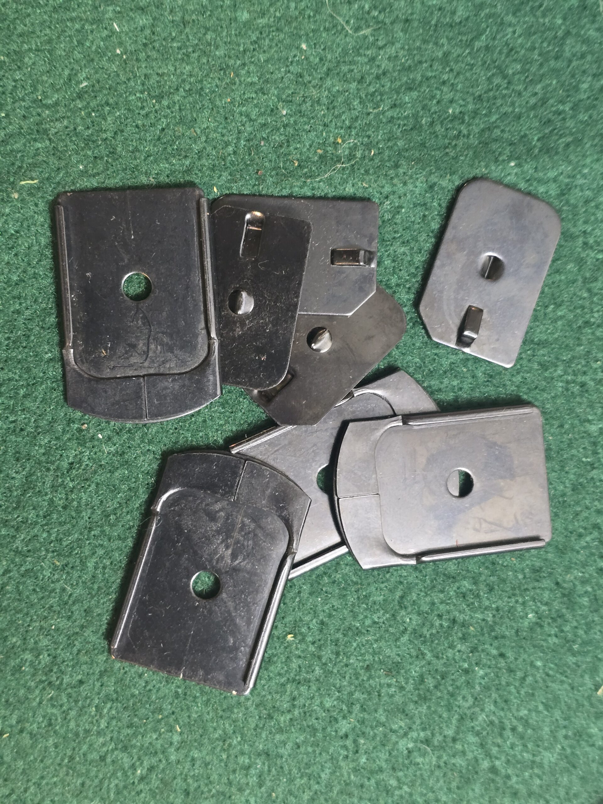 MecGar Para Magazine Locking & Base Plates 4 Pack - Blued