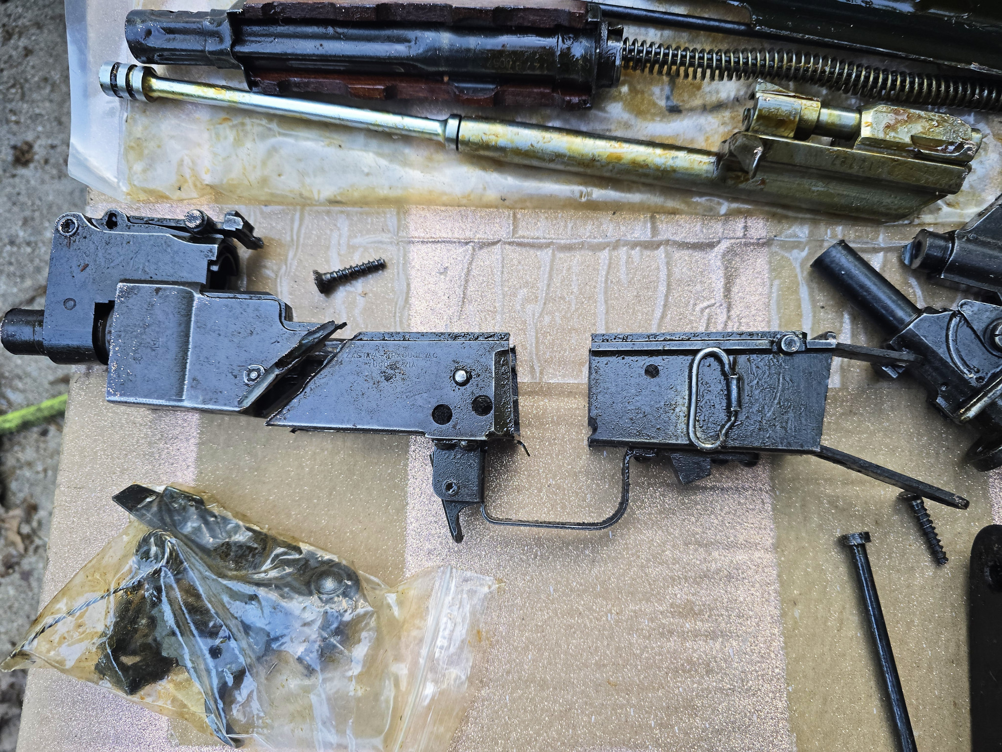 Yugo / Zastava M64 Parts Kit- Non-matching Numbers - Image 4